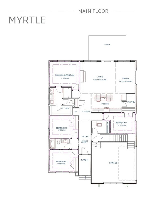 The Myrtle Floor Plan 1